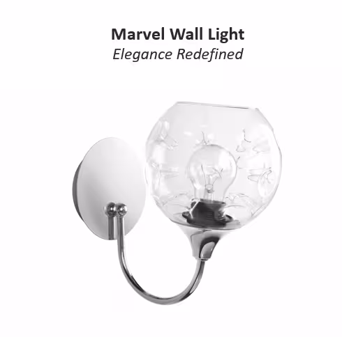Philips 582012 Marvel Wall Light 1H E27