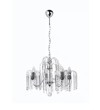 Phillips 581857 Monarch Chandelier Crystal Ag Al rod E14 6*MAX 60W