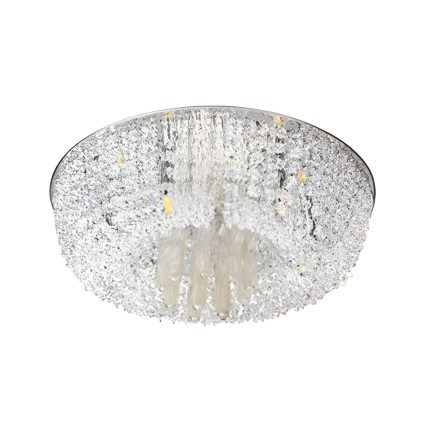Philips 581841 Chalice Chandelier Crystal Congac Glass SS G9 6*MAX 42W
