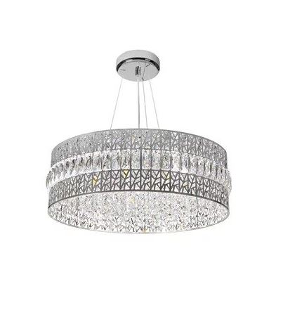 Philips 581846 Corona Pendant Crystal SS Chrome G9 7*MAX 42W