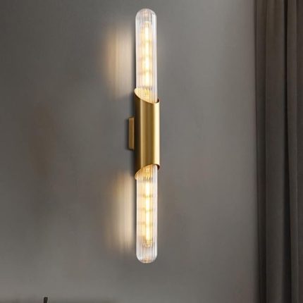 ODEON Ribbed Glass Wall Light ( ODL- 60/590 )
