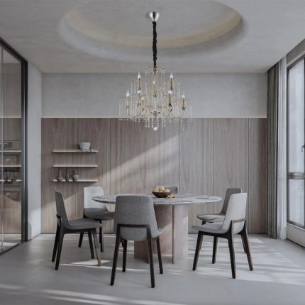 Philips 800114 MONARCH French Gold 9H E14 Suspended Chandelier ( ODL-858CH )