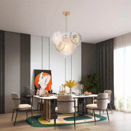 Philips 800171 Philips LEAF Pendant Dia450 E14*6 Chandelier ( ODL-PL8597 )