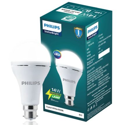 Philips Stellar Bright Emergency Inverter LED Bulb 14W Cool White